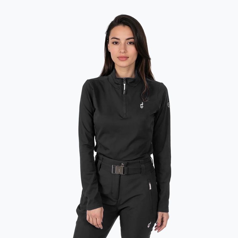 Dámske lyžiarske nohavice Aulp Vizuv Softshell Ski black 4