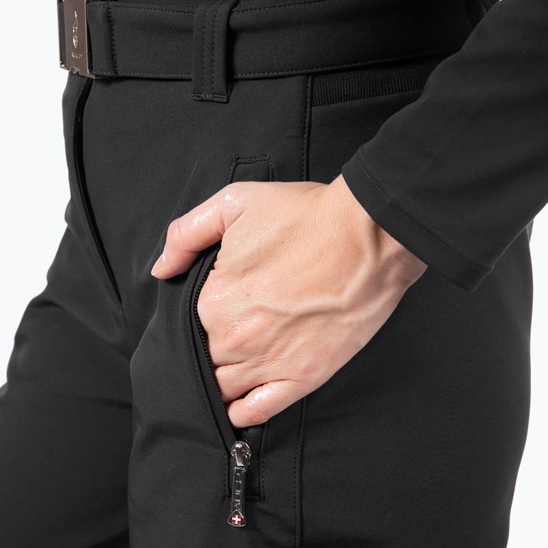 Dámske lyžiarske nohavice Aulp Vizuv Softshell Ski black 6
