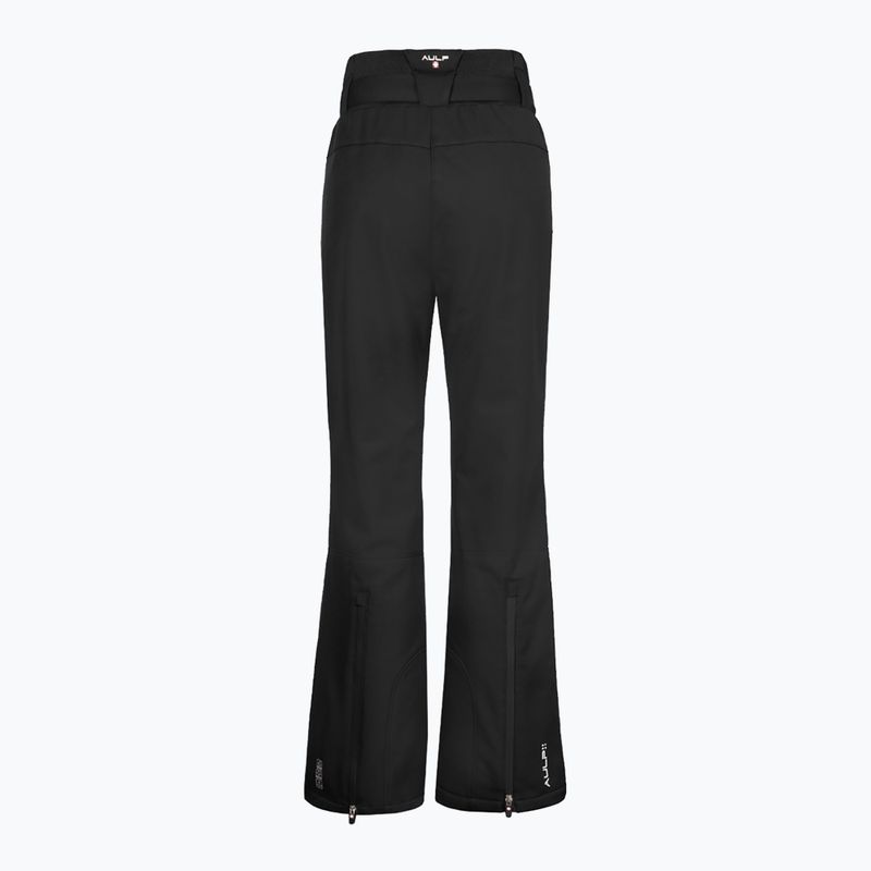 Dámske lyžiarske nohavice Aulp Vizuv Softshell Ski black 10