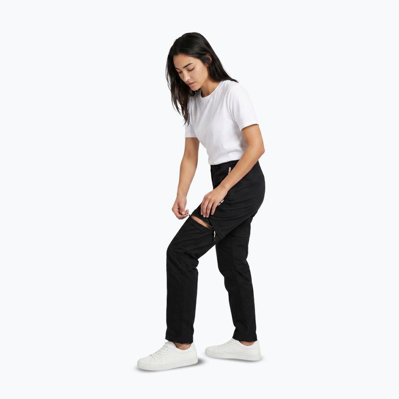 Dámske trekingové nohavice Aulp Bonny Zip-Off black 4