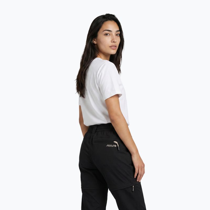 Dámske trekingové nohavice Aulp Bonny Zip-Off black 7
