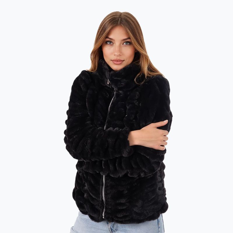 Dámska zimná bunda Aulp Candy Faux Fur black 3