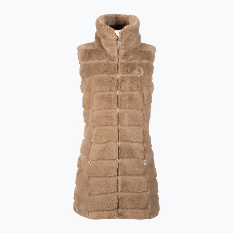 Dámska vesta Aulp Carra Faux Fur taupe 7