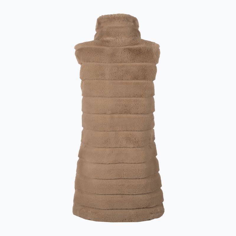 Dámska vesta Aulp Carra Faux Fur taupe 8