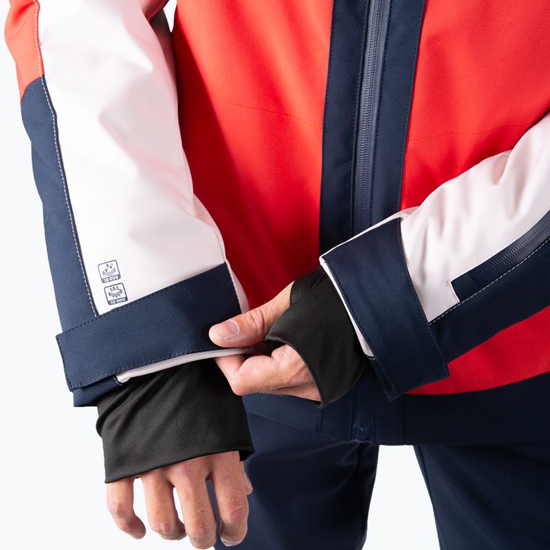 Pánska lyžiarska bunda Aulp Shane Ski flame red 6