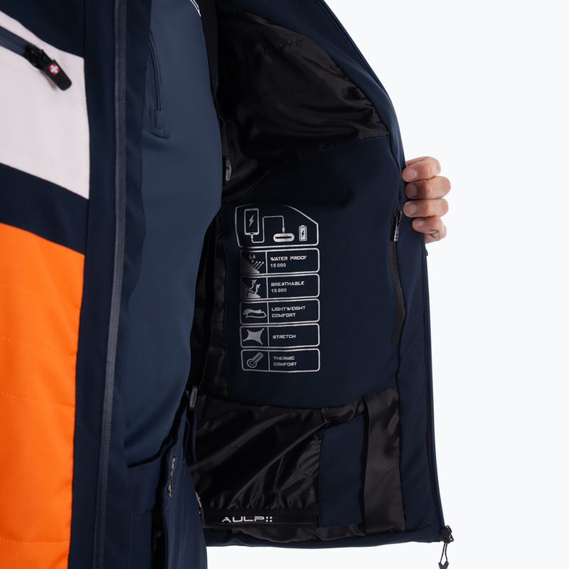 Pánska lyžiarska bunda Aulp Shane Ski sun ray 8