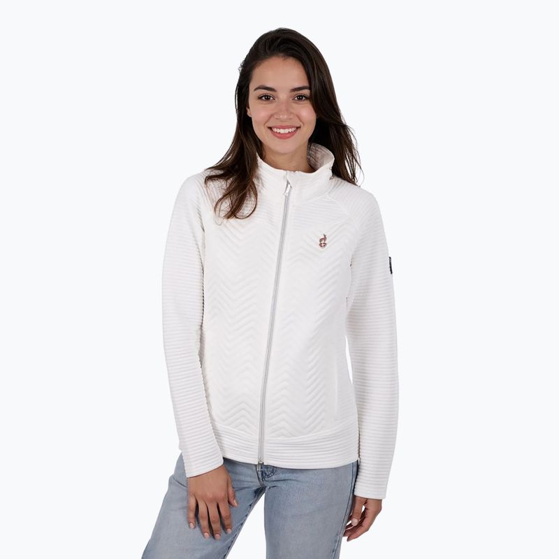 Dámska mikina Aulp Simix Jacquard Knit white