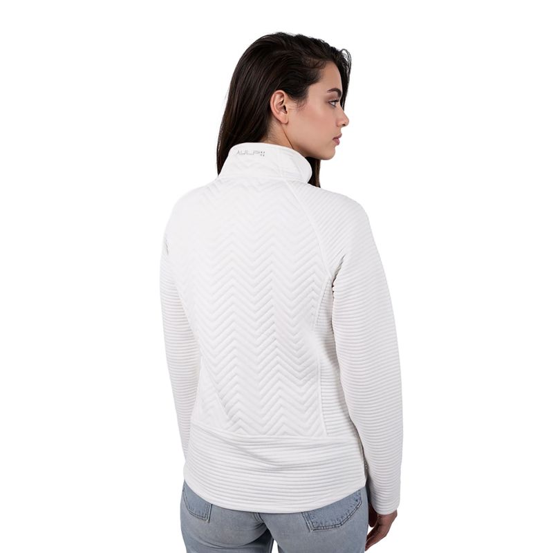 Dámska vetrovka Aulp Simix Jacquard Knit white 2