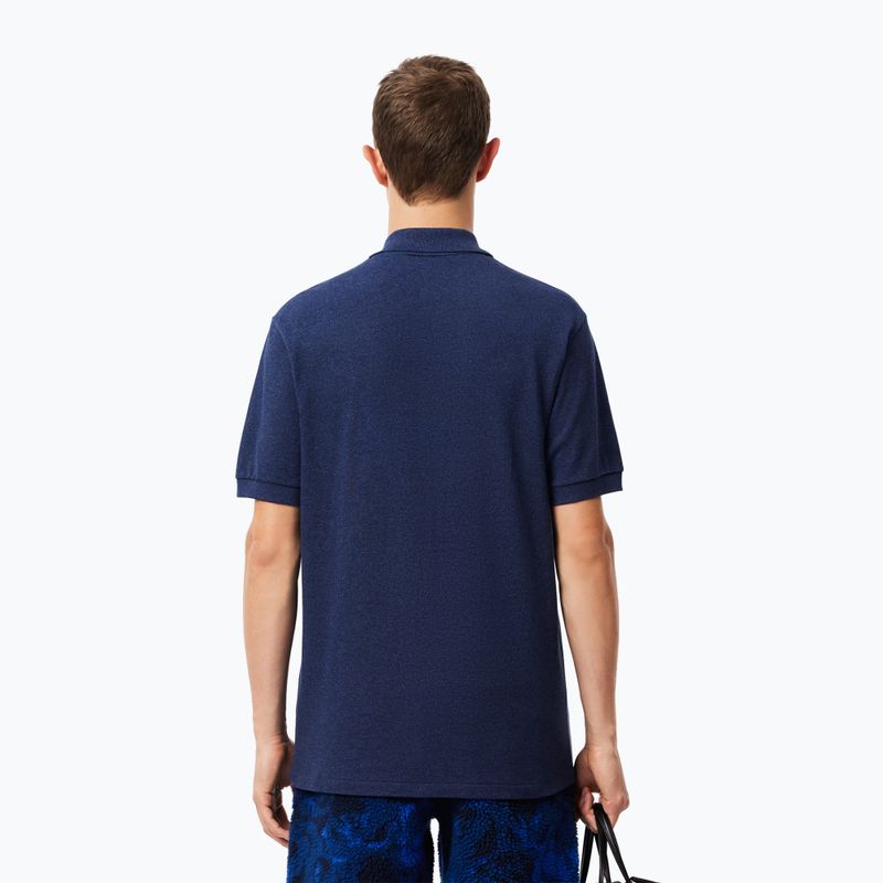 Pánske polo tričko Lacoste L1264 darl indigo blue 3
