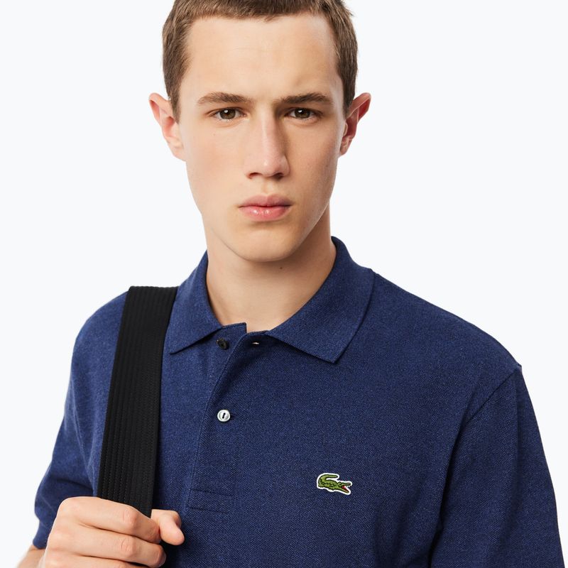 Pánske polo tričko Lacoste L1264 darl indigo blue 4