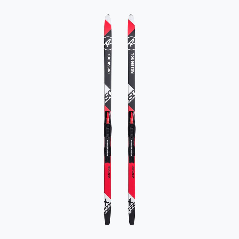 Detské bežecké lyže Rossignol XT-Vent WXLS(LS) + Tour SI red/black