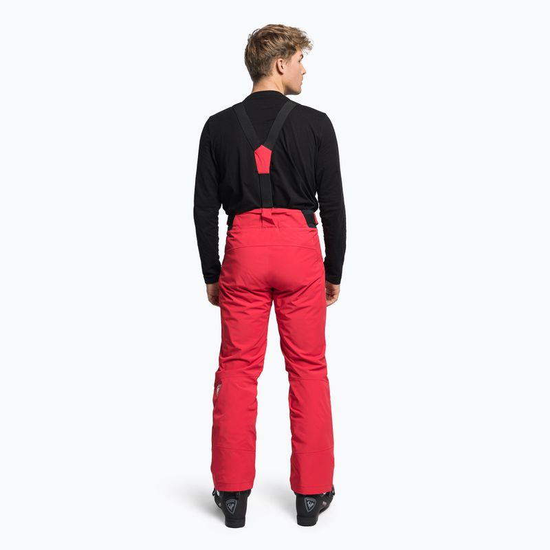 Pánske lyžiarske nohavice Rossignol Course red 4