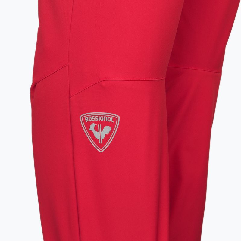 Pánske lyžiarske nohavice Rossignol Rapide red 12
