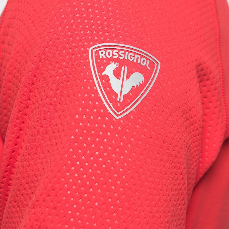 Pánska lyžiarska mikina Rossignol Classique Clim red 5