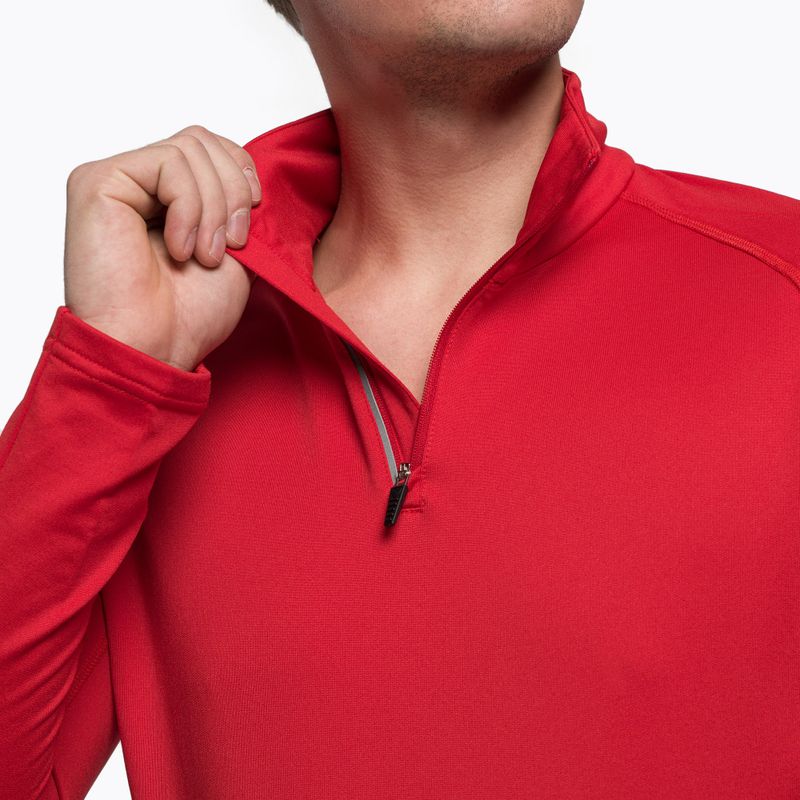 Pánska termo mikina Rossignol Classique 1/2 Zip red 6