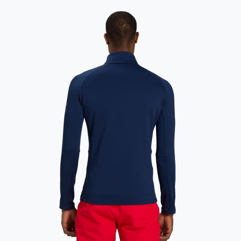 Pánska termo mikina Rossignol Classique 1/2 Zip navy 2