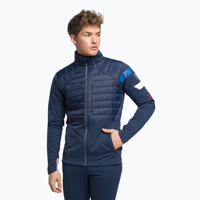 Pánska bunda na bežecké lyžovanie Rossignol Poursuite Warm navy