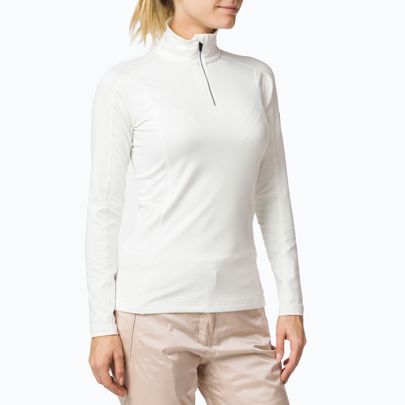 Dámska lyžiarska mikina Rossignol W Classique 1/2 Zip white 2
