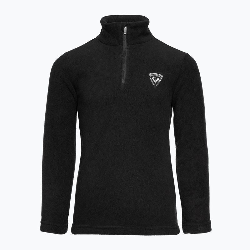 Detská lyžiarska mikina Rossignol 1/2 Zip Fleece black 3