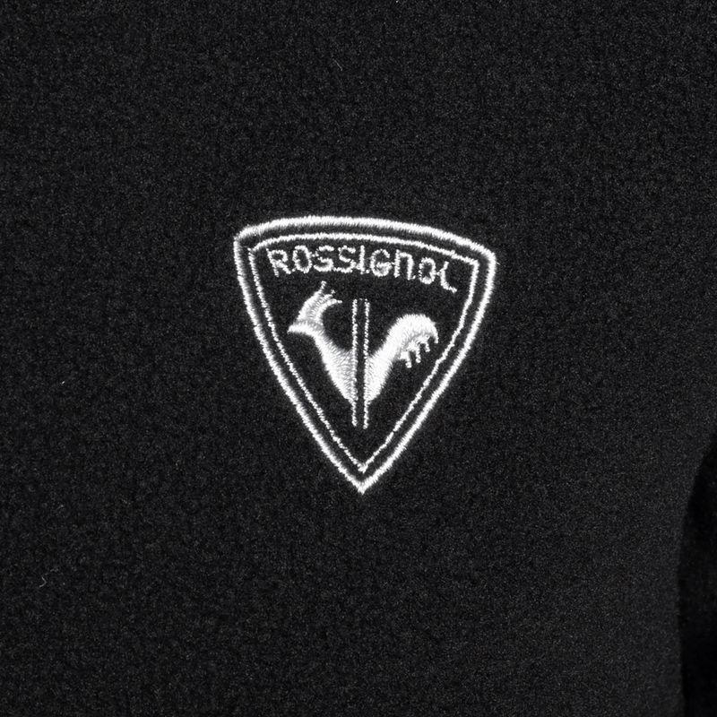 Detská lyžiarska mikina Rossignol 1/2 Zip Fleece black 5