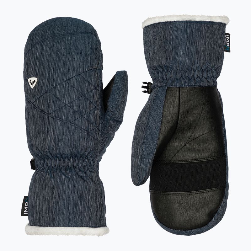Dámske lyžiarske rukavice Rossignol W Temptation Impr M denim 7
