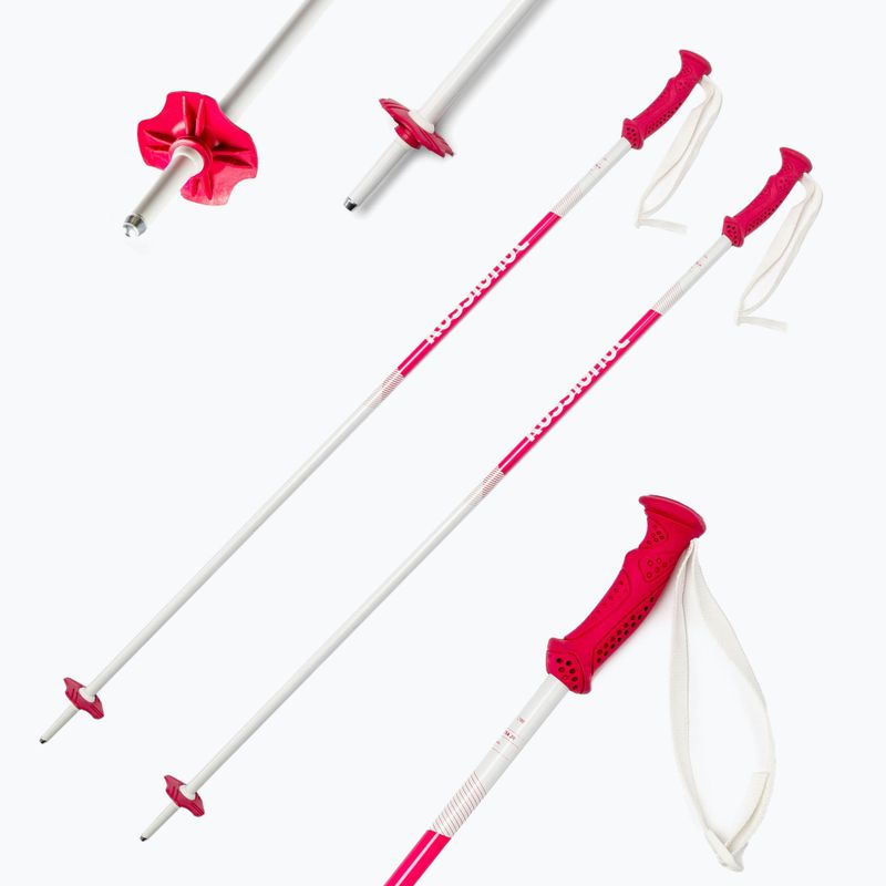 Lyžiarske palice Rossignol Electra pink 6
