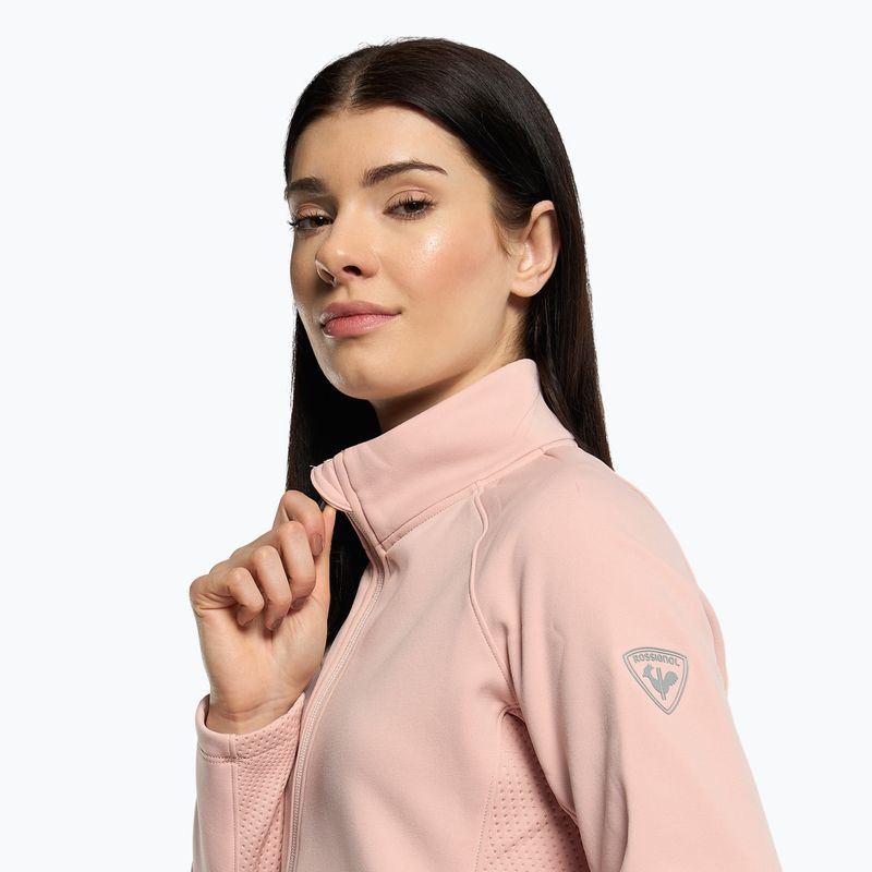 Dámska lyžiarska mikina Rossignol Classique Clim pink 4