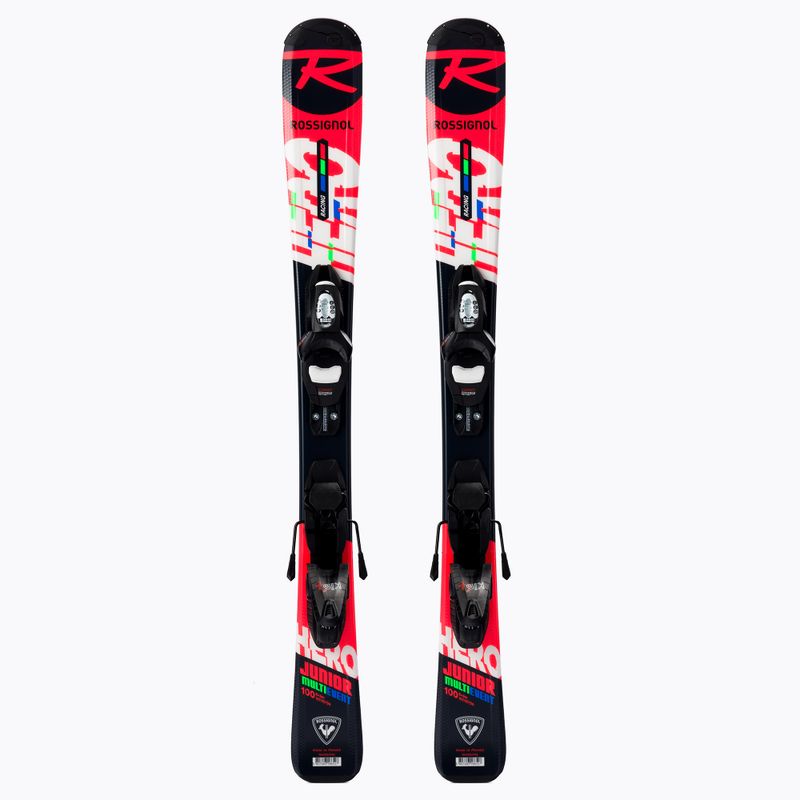 Detské zjazdové lyže Rossignol Hero JR 100-130 + KID4
