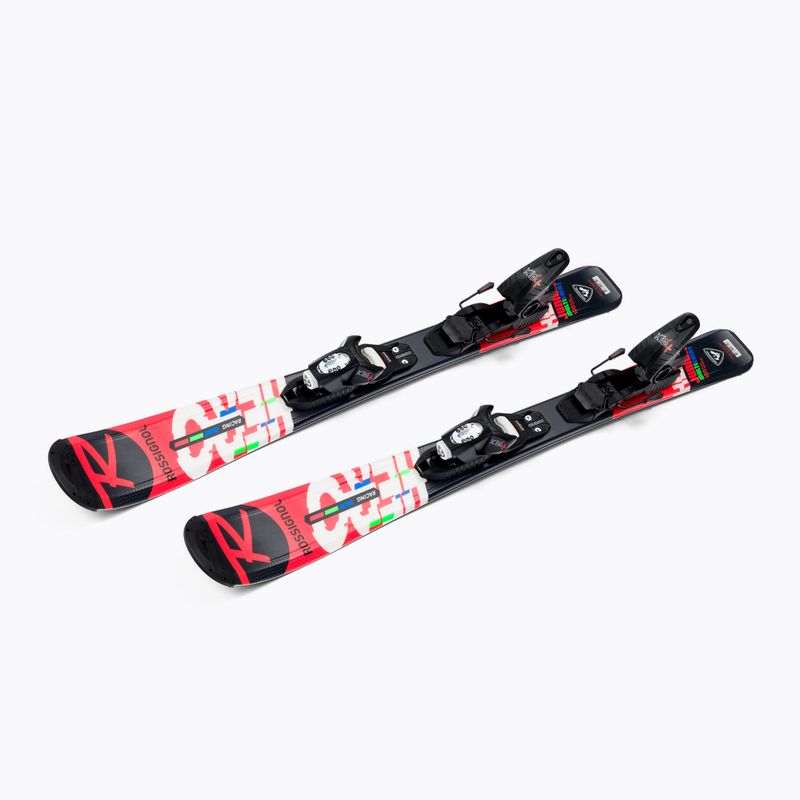 Detské zjazdové lyže Rossignol Hero JR 100-130 + KID4 4