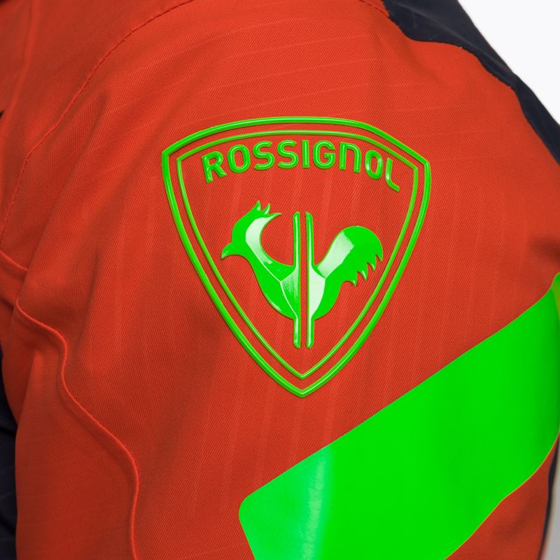 Pánska lyžiarska bunda Rossignol Hero Aile Jkt neon red 6