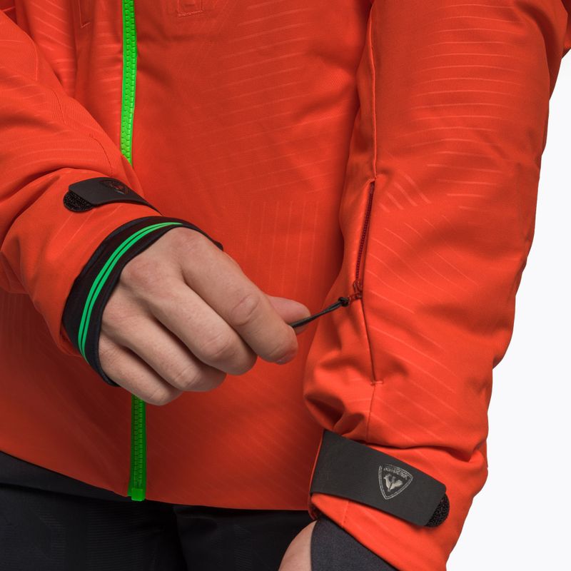 Pánska lyžiarska bunda Rossignol Hero Aile Jkt neon red 7