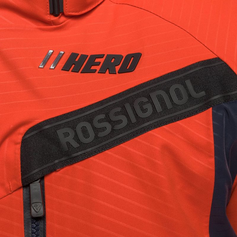 Pánska lyžiarska bunda Rossignol Hero Aile Jkt neon red 9