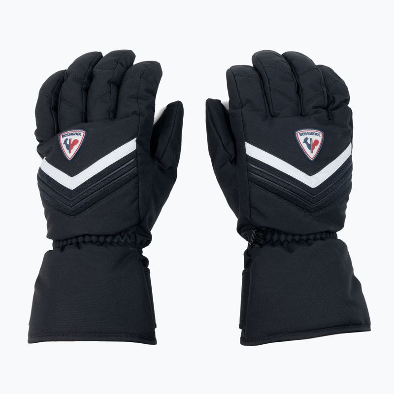 Pánske lyžiarske rukavice Rossignol Legend Impr black/white 3