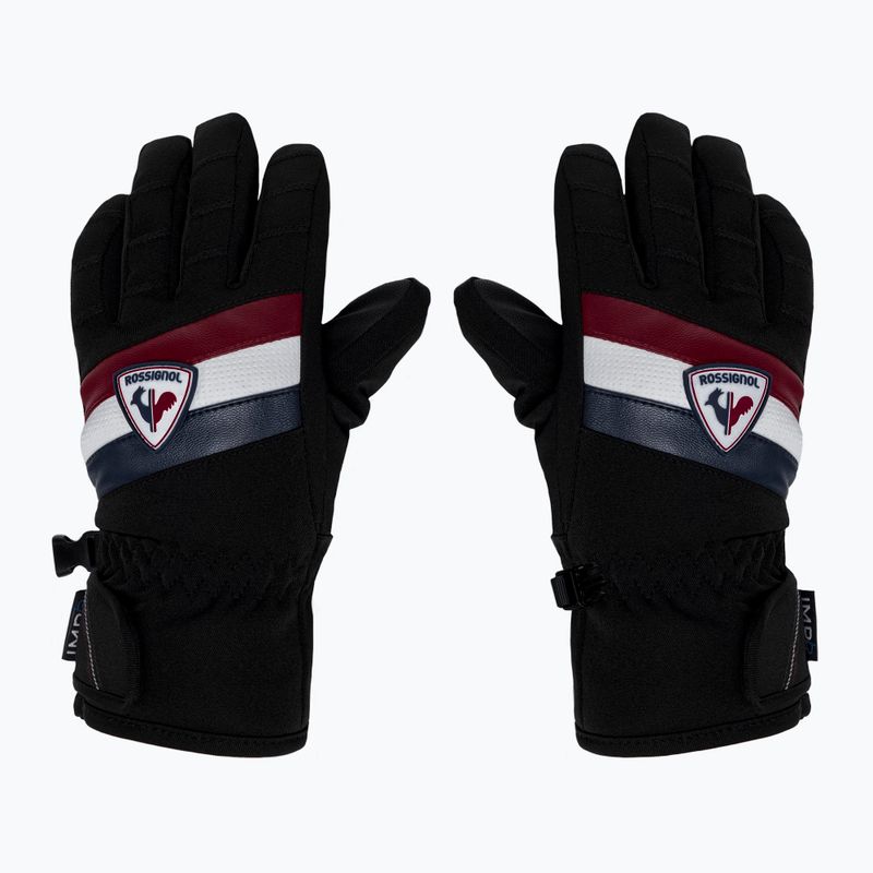 Detské lyžiarske rukavice Rossignol Jr Sportchic Stretch Impr black 3