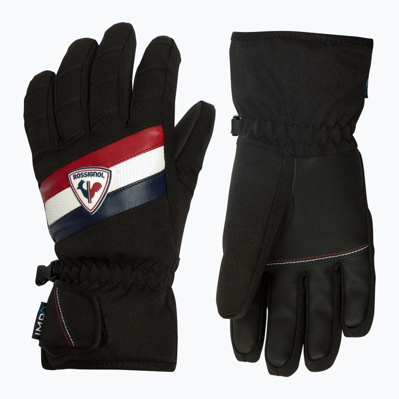 Detské lyžiarske rukavice Rossignol Jr Sportchic Stretch Impr black 6