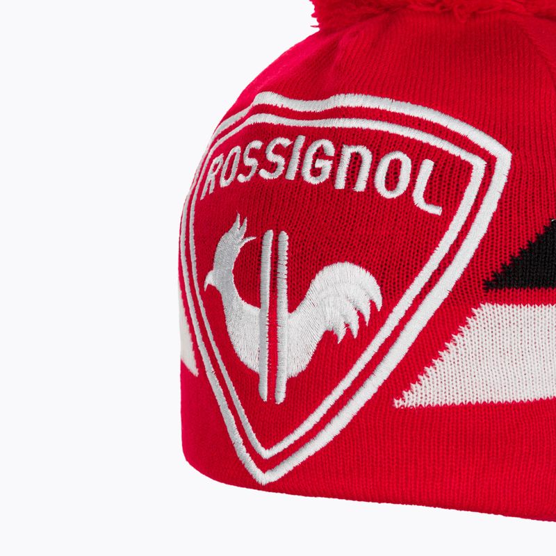 Detská zimná čiapka Rossignol L3 Jr Rooster sports red 4