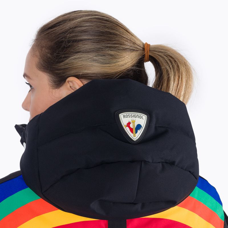 Dámska lyžiarska bunda Rossignol W Rainbow black 5