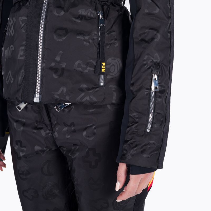 Dámska lyžiarska bunda Rossignol W Rainbow black 8