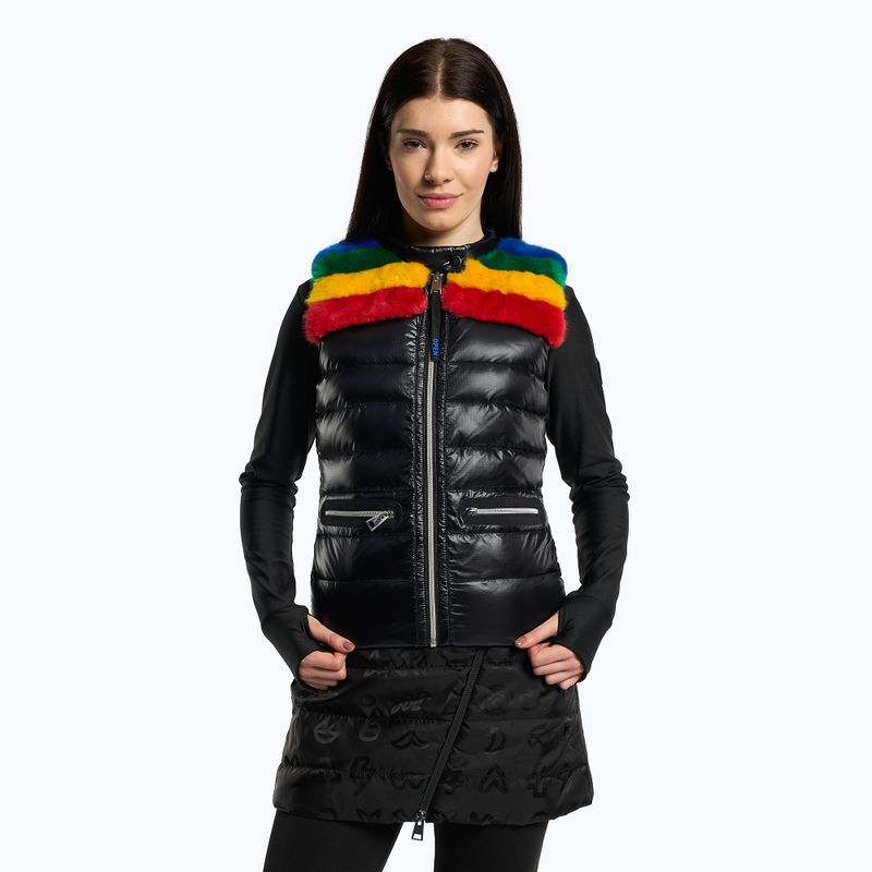 Dámska lyžiarska bunda bez rukávov Rossignol W Beam Light black