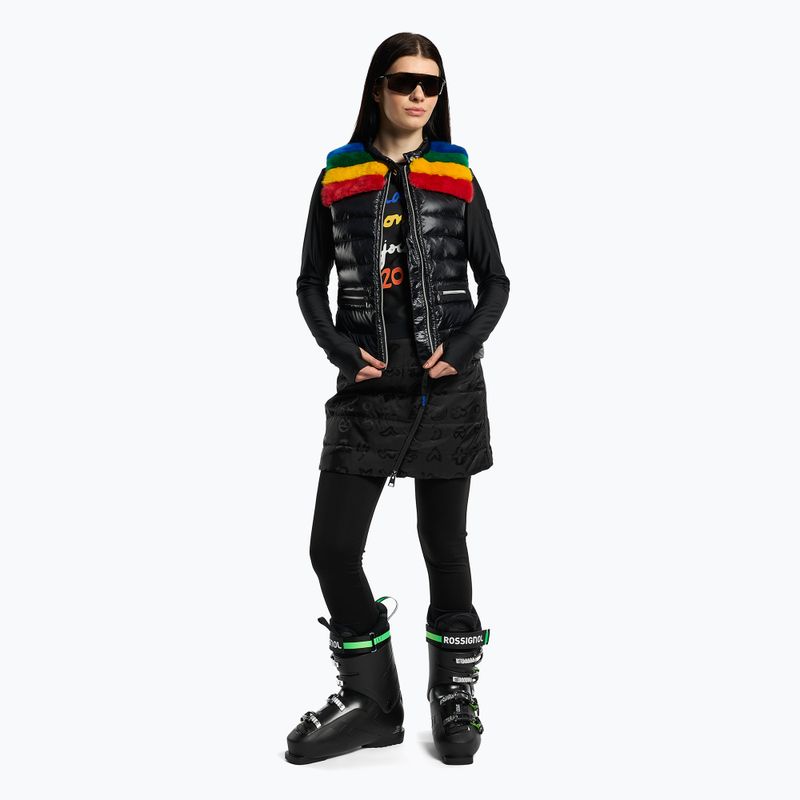 Dámska lyžiarska bunda bez rukávov Rossignol W Beam Light black 2