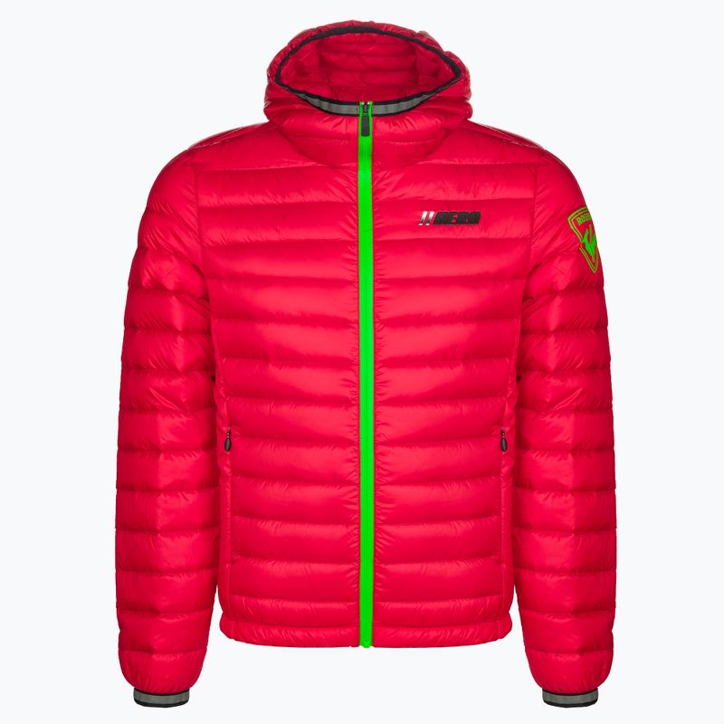 Pánska lyžiarska bunda Rossignol Verglas Hero Hood neon red 14