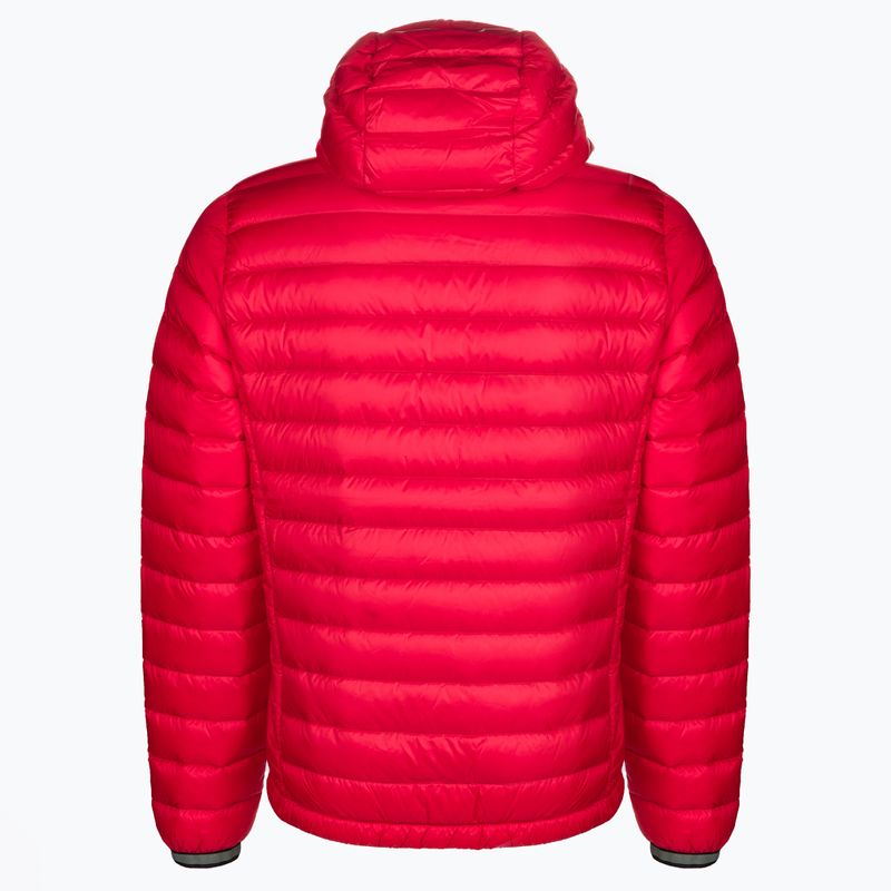 Pánska lyžiarska bunda Rossignol Verglas Hero Hood neon red 15