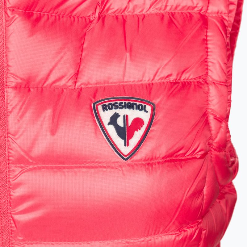 Dámska lyžiarska bunda bez rukávov Rossignol W Classic Light Vest corail 10