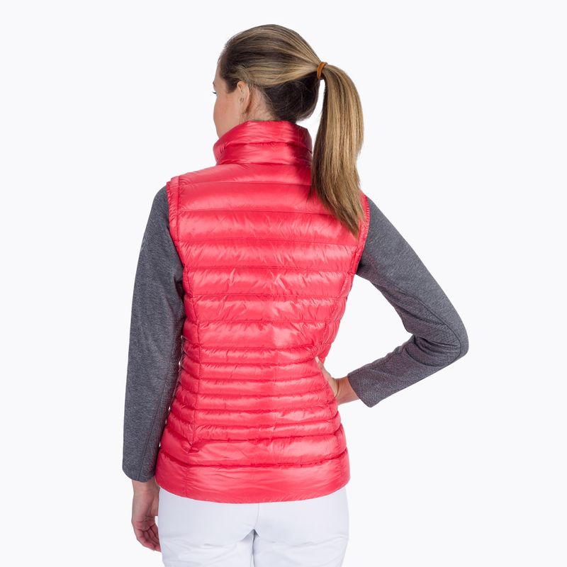 Dámska lyžiarska bunda bez rukávov Rossignol W Classic Light Vest corail 3