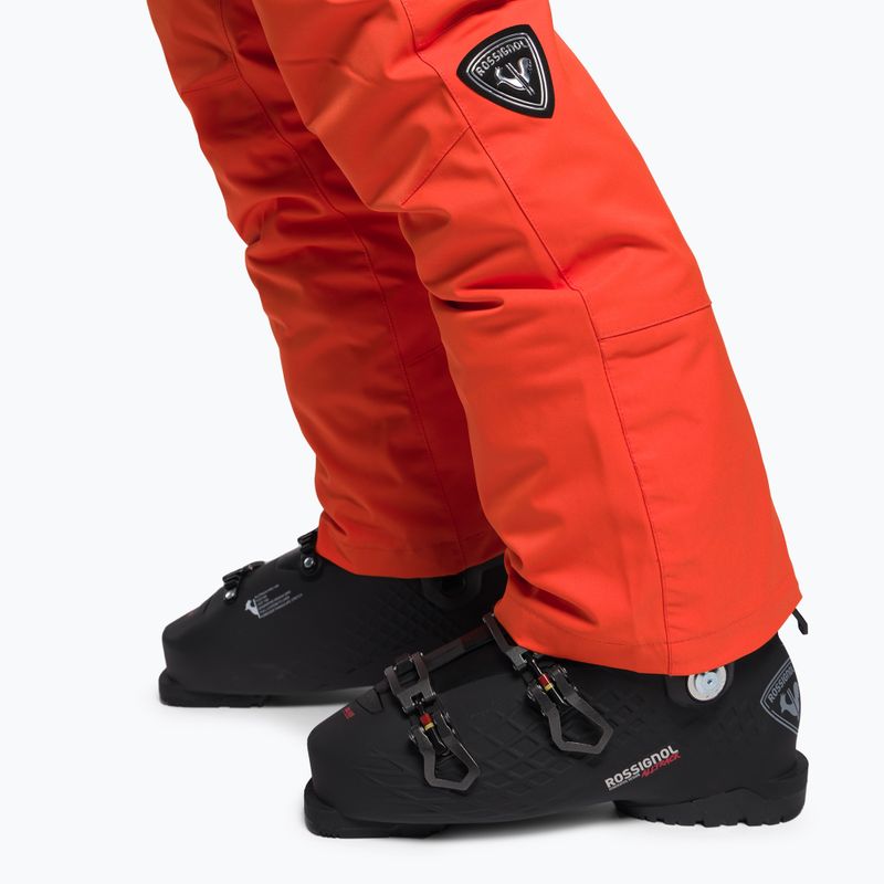 Pánske lyžiarske nohavice Rossignol Ski oxy orange 4