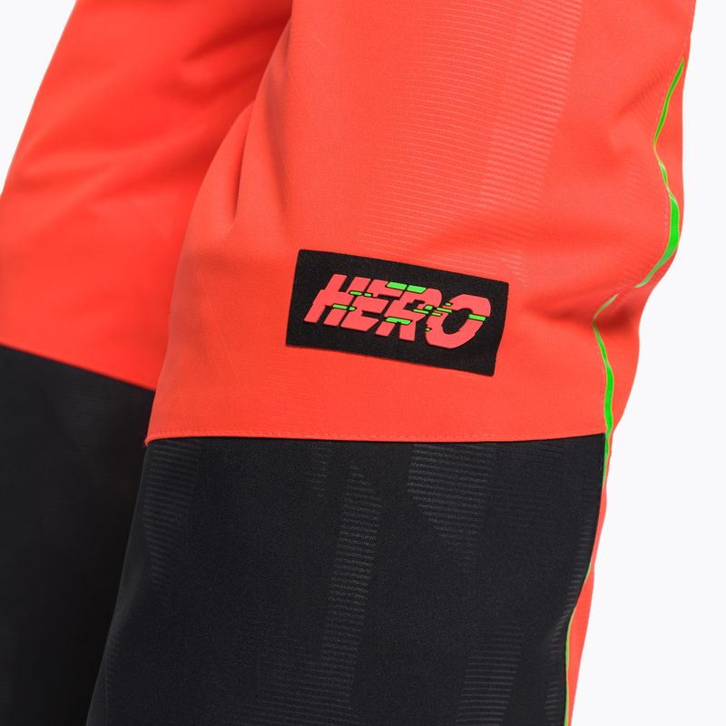 Pánske lyžiarske nohavice Rossignol Hero Ski neon red 8