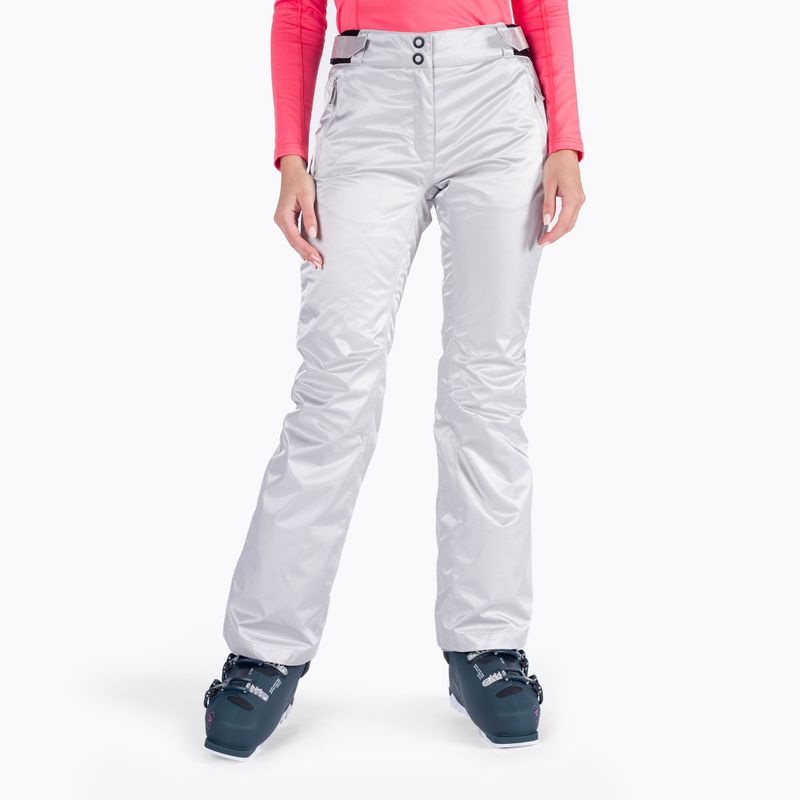 Dámske lyžiarske nohavice Rossignol Ski Metallic silver