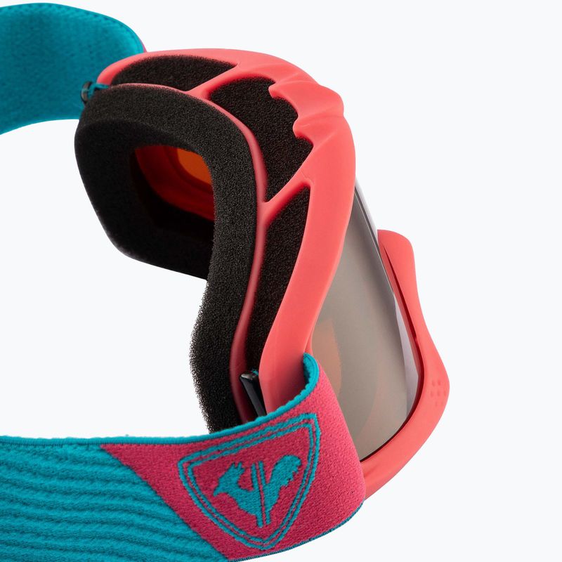 Rossignol Raffish S pink/orange detské lyžiarske okuliare 7