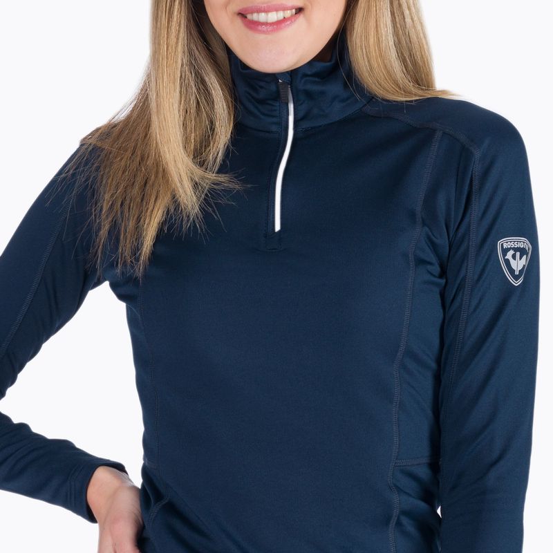 Dámska termo mikina Rossignol Classique 1/2 Zip navy 4