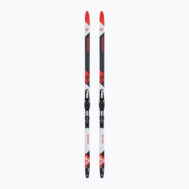 Pánske bežecké lyže Rossignol X-Tour Venture WL 52 + Tour SI red/white